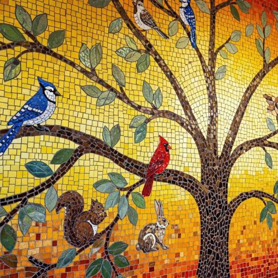 Mosaic Wall Tiling