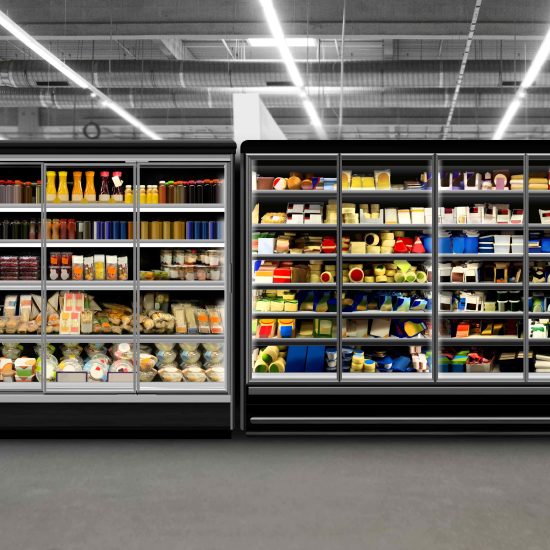 commercial fridge